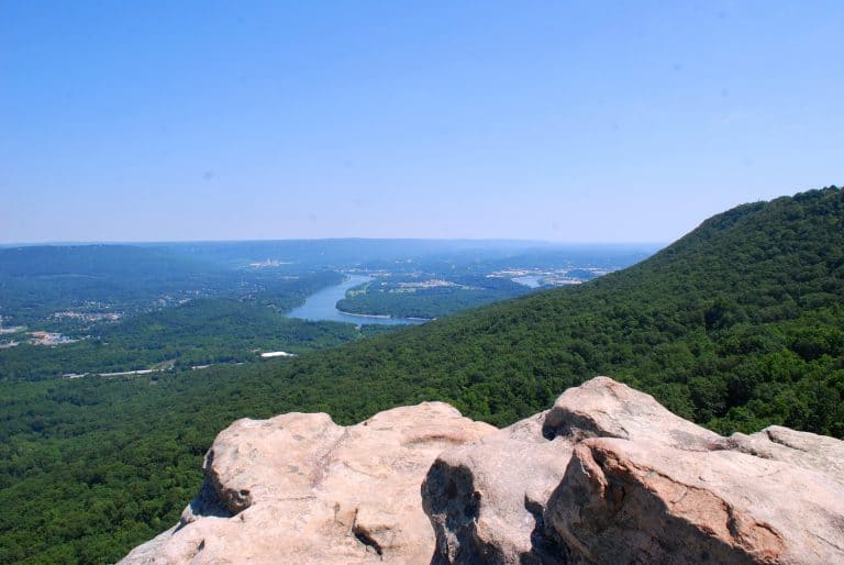 best hike on sunset rock in Chattanooga